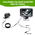 thumbnail image 2 of Cámara de coche para bebé Rohent HD 1080P USB Plug & Play, asiento trasero, 2 of 9