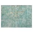thumbnail image 2 of Addison Rugs Chantille Indoor/Outdoor Transitional Modern Teal Washable Rectangle Rug, 1'8" x 2'6", 2 of 6