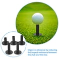 thumbnail image 3 of unbranded 5Ud Golfs Tees Negros Para Con Soporte Estable Y Tiro Más Fuerte, 3 of 8