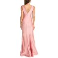 thumbnail image 2 of Cynthia & Sahar Womens Sateen Ruched Evening Dress, 2 of 2