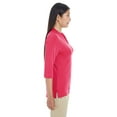 thumbnail image 2 of Devon & Jones DP188W Tshirt Perfect Fit Tailored Open Neckline Top Women's, 2 of 3