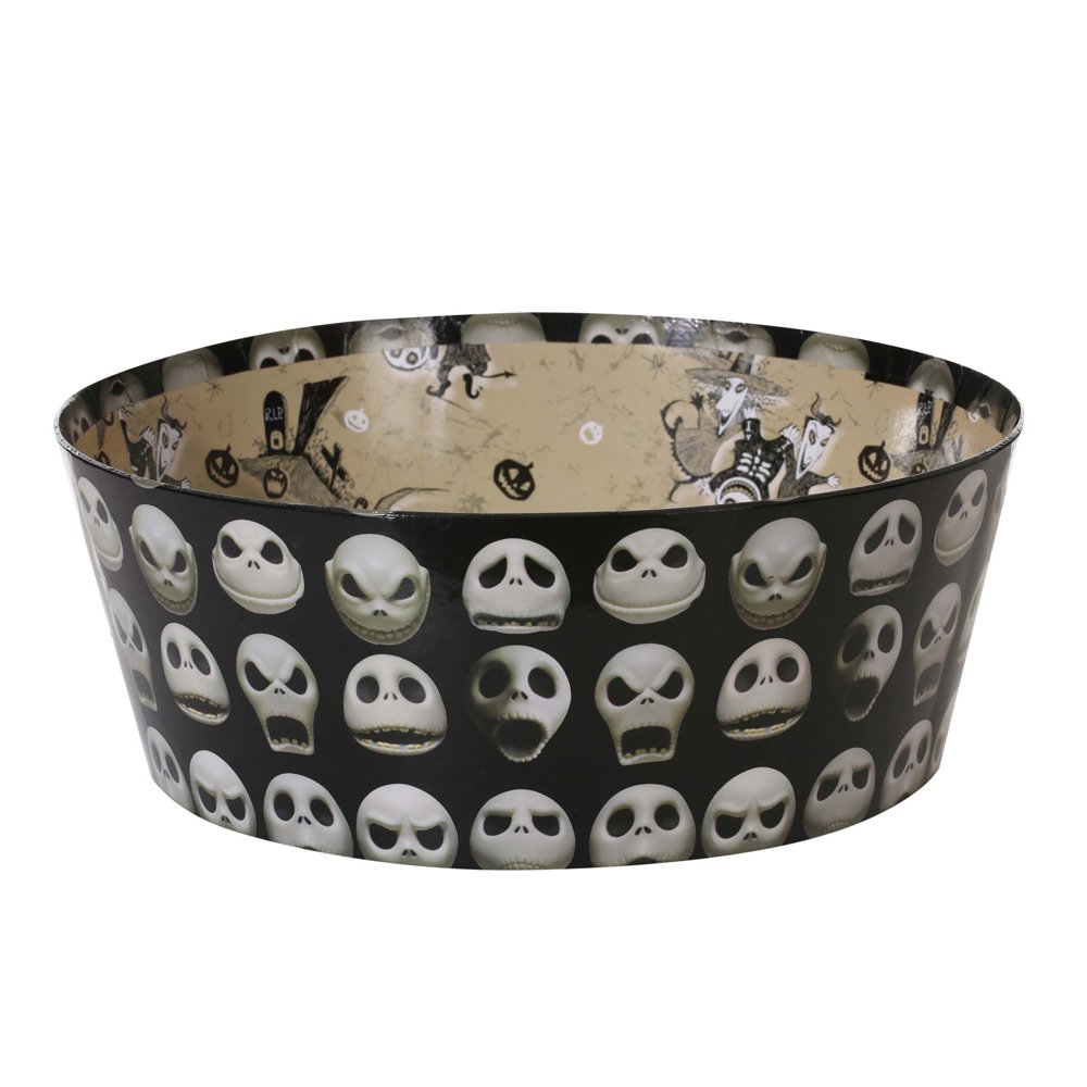 The Nightmare Before Christmas Jack Skellington Paperboard Candy Bowl