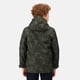 thumbnail image 3 of Regatta - Chaqueta Impermeable Salman Camuflaje para Niños/Niñas (Caqui Oscuro), 3 of 6