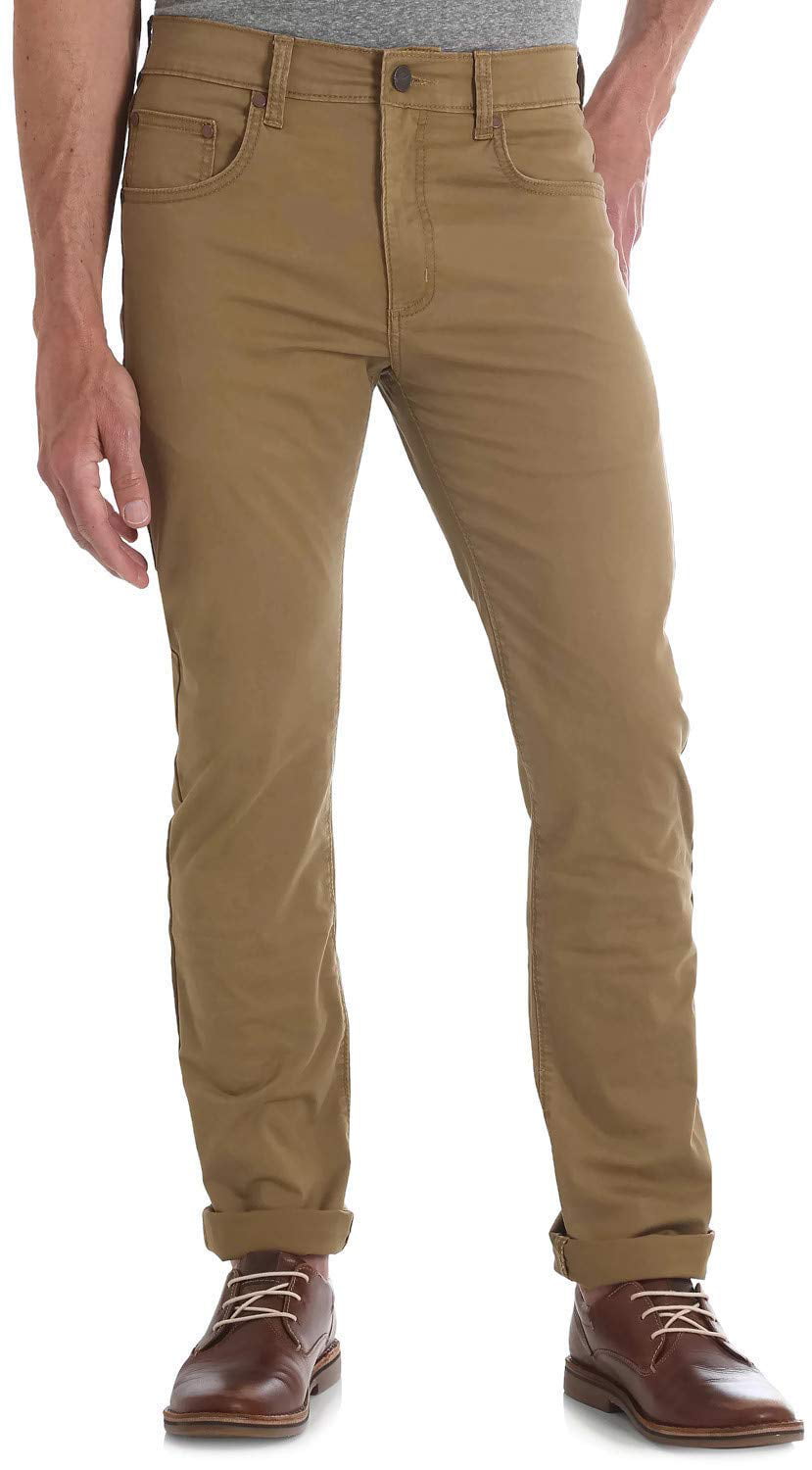 Wrangler - Mens 33x32 Straight Leg Stretch Slim Fit Jeans 33 - Walmart ...