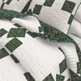 thumbnail image 2 of Floral Quilt Set - Lightweight, Soft, All-Season - 2-Piece Reversible Patchwork Bedding Set (Twin / Twin XL, Garden Star), 2 of 5