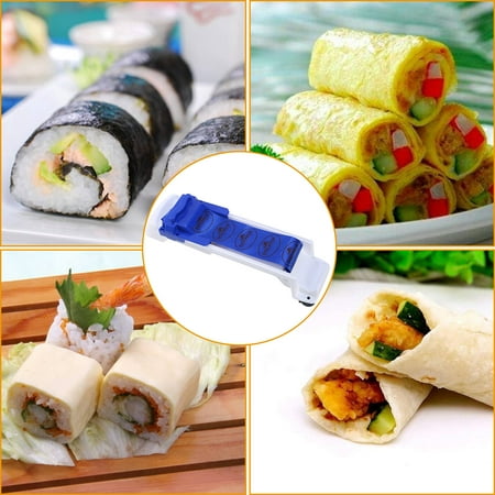 Sushi Meat Roller Dolma Vegetable Sarma Rolling Maker Stuffed Grape Cabbage Leaf Roll Machine for Beginners (Best Sushi Rolls For Beginners)