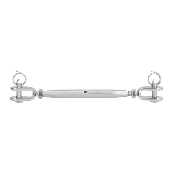 CHICIRIS Stainless Steel Cable Railing Kit Turnbuckle Hook and Eye Cable Wire Rope Tension,Stainless Steel Cable Railing Hardware Kit,Stainless Steel Rope Tensioner
