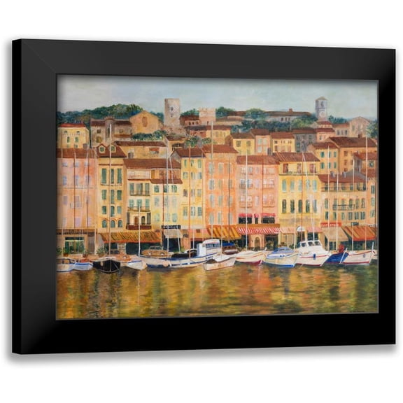 Green, Edith 14x11 Black Modern Framed Museum Art Print Titled - Cote D Azur