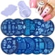 thumbnail image 5 of Qarigey Nail Art DIY Stainless Tools Design Christmas Plates Decorations Manicure Stamping Texture Polish Geometry Set Plate Juegos de manicura Qarigey CE006858-00, 5 of 6