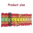 thumbnail image 2 of Dance ribbons colorful dragon with head, dragon dance dragon ribbon streamer dragon dance lion dance props for square exercise outdoor fitness for the garden park beach, 2 of 7