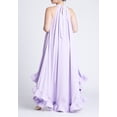 thumbnail image 2 of ELOQUII Women's Plus Size High Low Dramatic Ruffle Detail Dress, 2 of 2