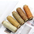 thumbnail image 4 of YIEMEEN Waxed Thread, 38-54Yards Leather Sewing Thread, Hand Stitching Thread, for Jewelry Making Leather Repair DIY Sewing, 4 of 19
