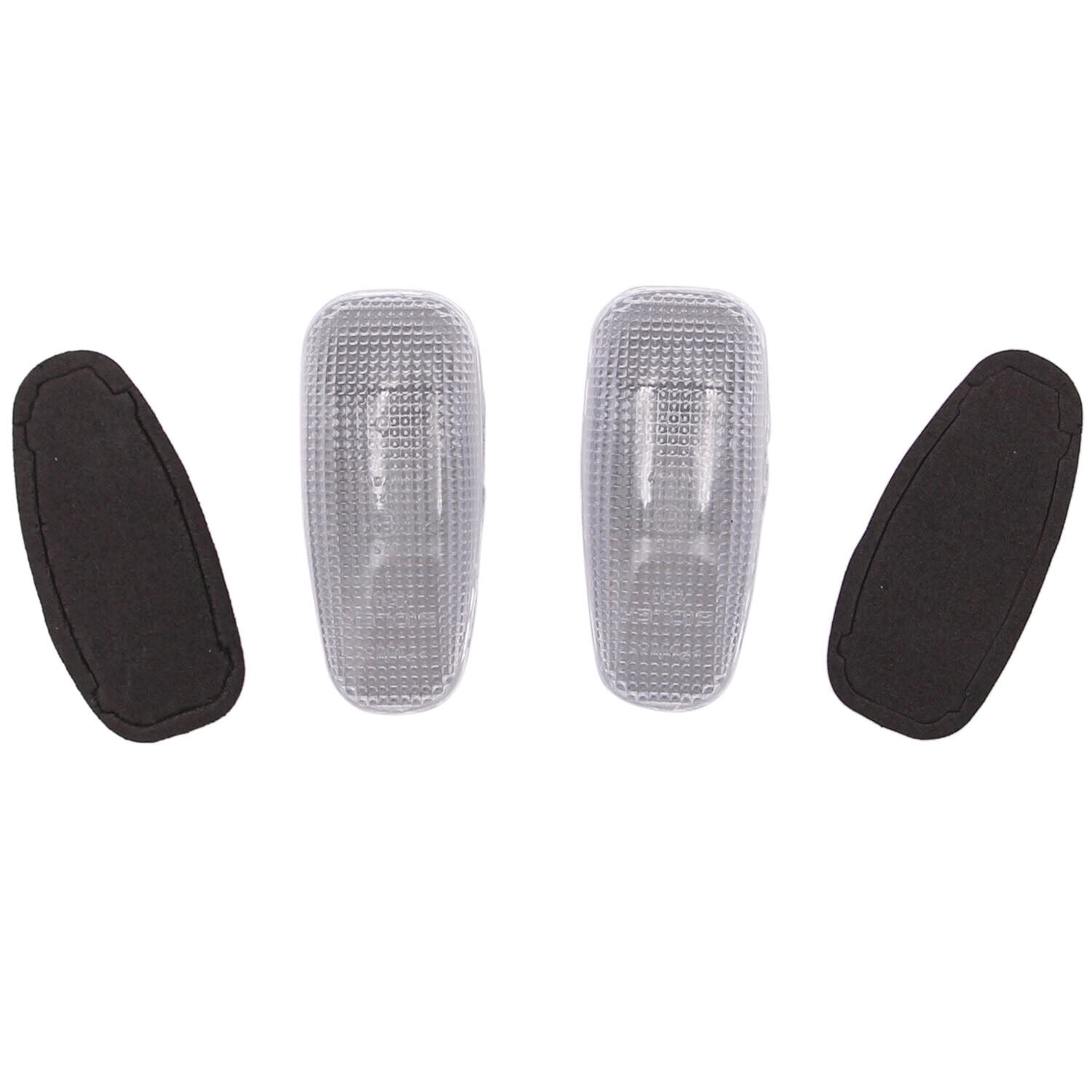 Pair Clear Side Marker Light Signal Cornerlight Lamp Fit for Mercedes 03 CLK500 Base 98-03 CLK320 Base 99-03 CLK430 Base 01-03 SLK320 Base/CLK55 AMG Base 02-03 SLK32 AMG Base 03-06 DODGE SPRINTER