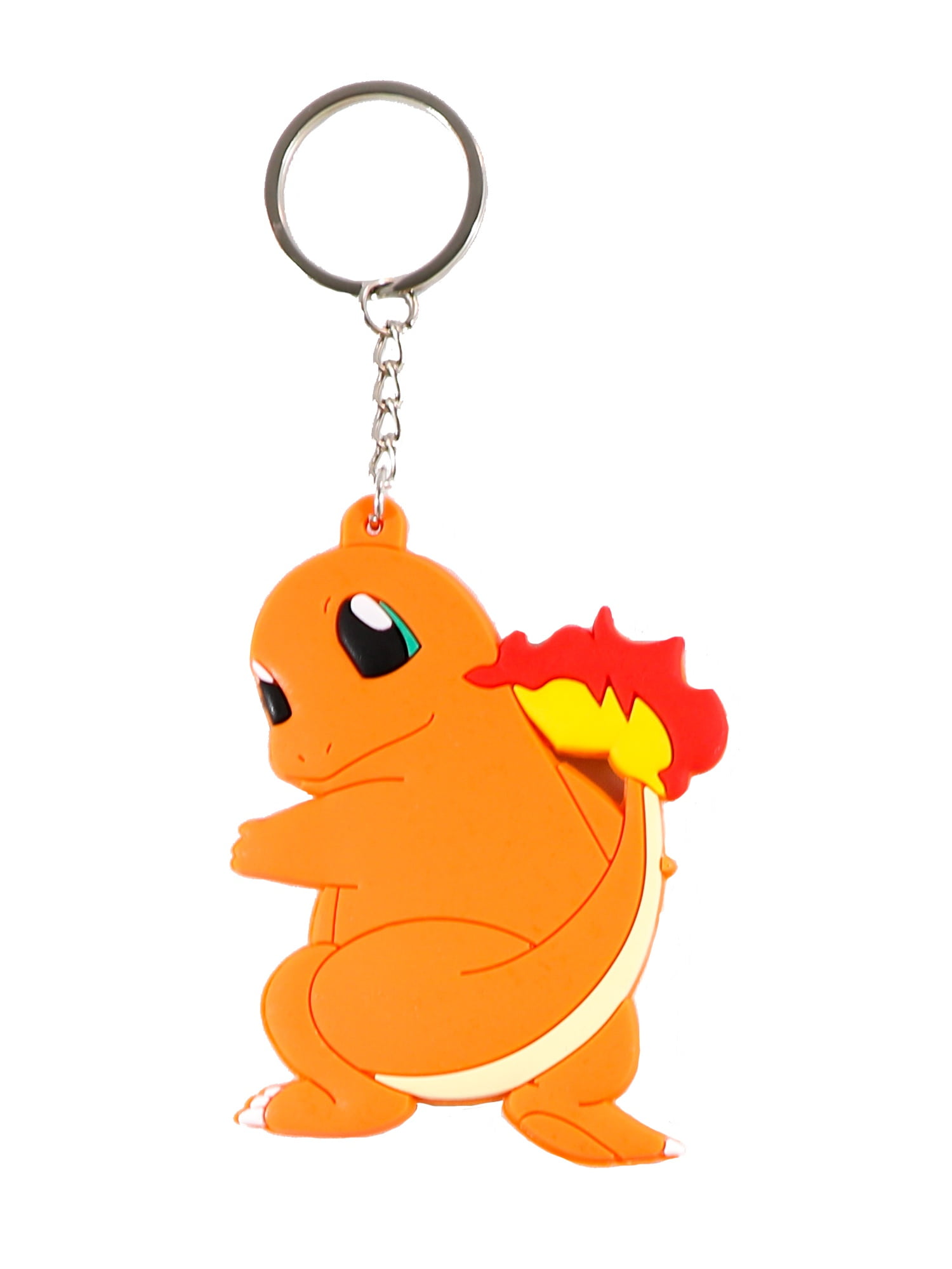 Pokemon Rubber Keychain Large 3 Inches Charmander