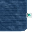 thumbnail image 3 of Jessy Home 2 Pack Navy Blue Stripe Hand Towels Set, 3 of 8