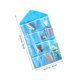thumbnail image 2 of COMPUKAS Organizador De Ropa Colgante Azul Para Con Gran Capacidad Y Ventana Visible, 2 of 8
