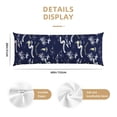 thumbnail image 2 of Naloa Hawaiian Style Super Soft 20x60 Body Pillow Case,Long Side Hidden Zipper（PILLOWS ARE NOT INCLUDED）, 2 of 6