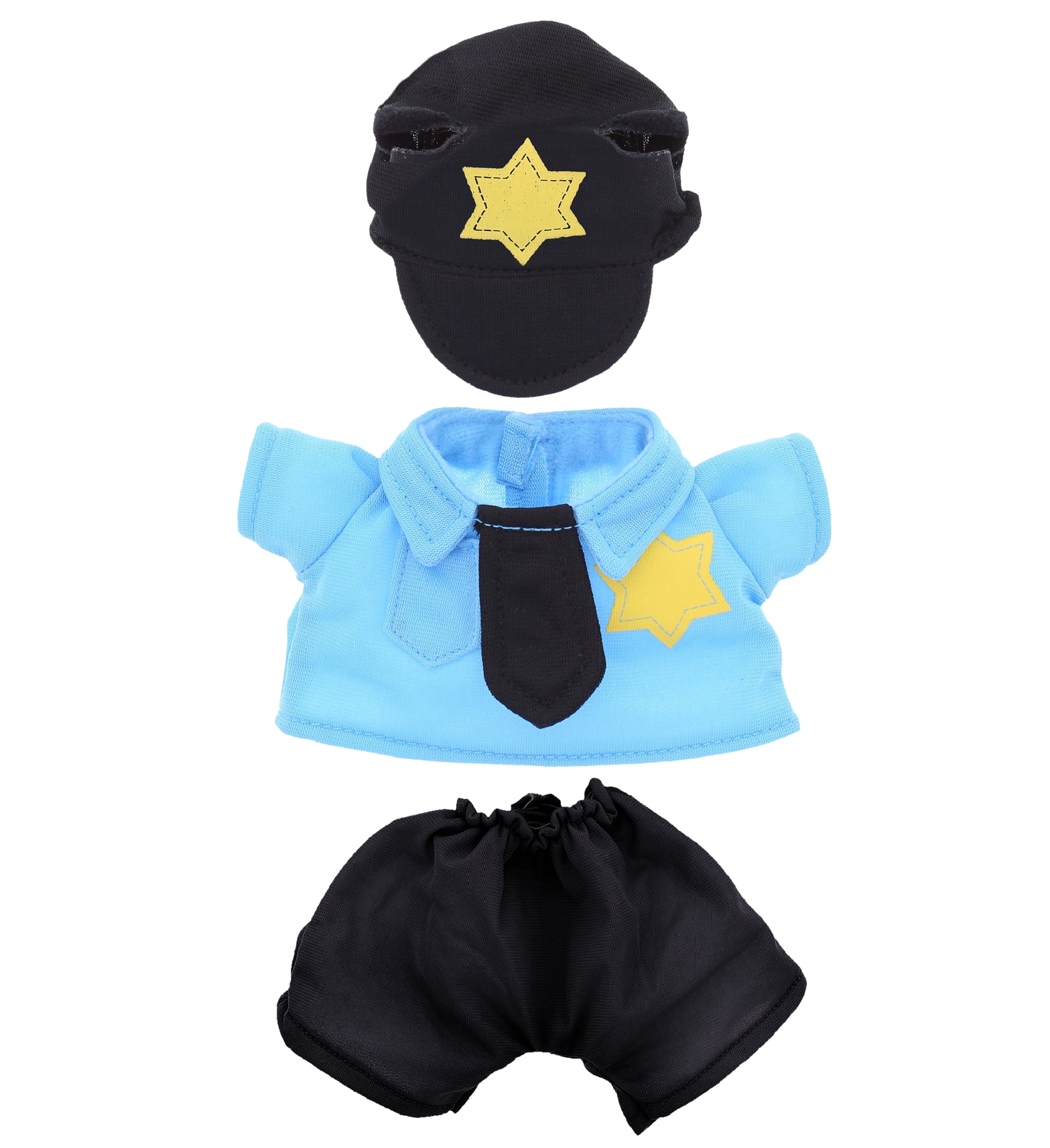DolliBu Police Officer Dress Up Set for Teddy Bear Plush Toy - Police  Outfit for Stuffed Animals, Cute Set of Police Hat, Shirt, & Pants for Teddy  Bear Costume, Stuffed Animal Clothes -