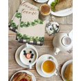 thumbnail image 4 of Spring Eucalyptus Leaves Kitchen Dish Towels for Drying Dishes Set of 4, Farmhouse Botanical Burlap Paid Waffle Weave Microfiber Hand Tea Bathroom Towels Quick Dry & Absorbent Towel 15.7x23.6, 4 of 7