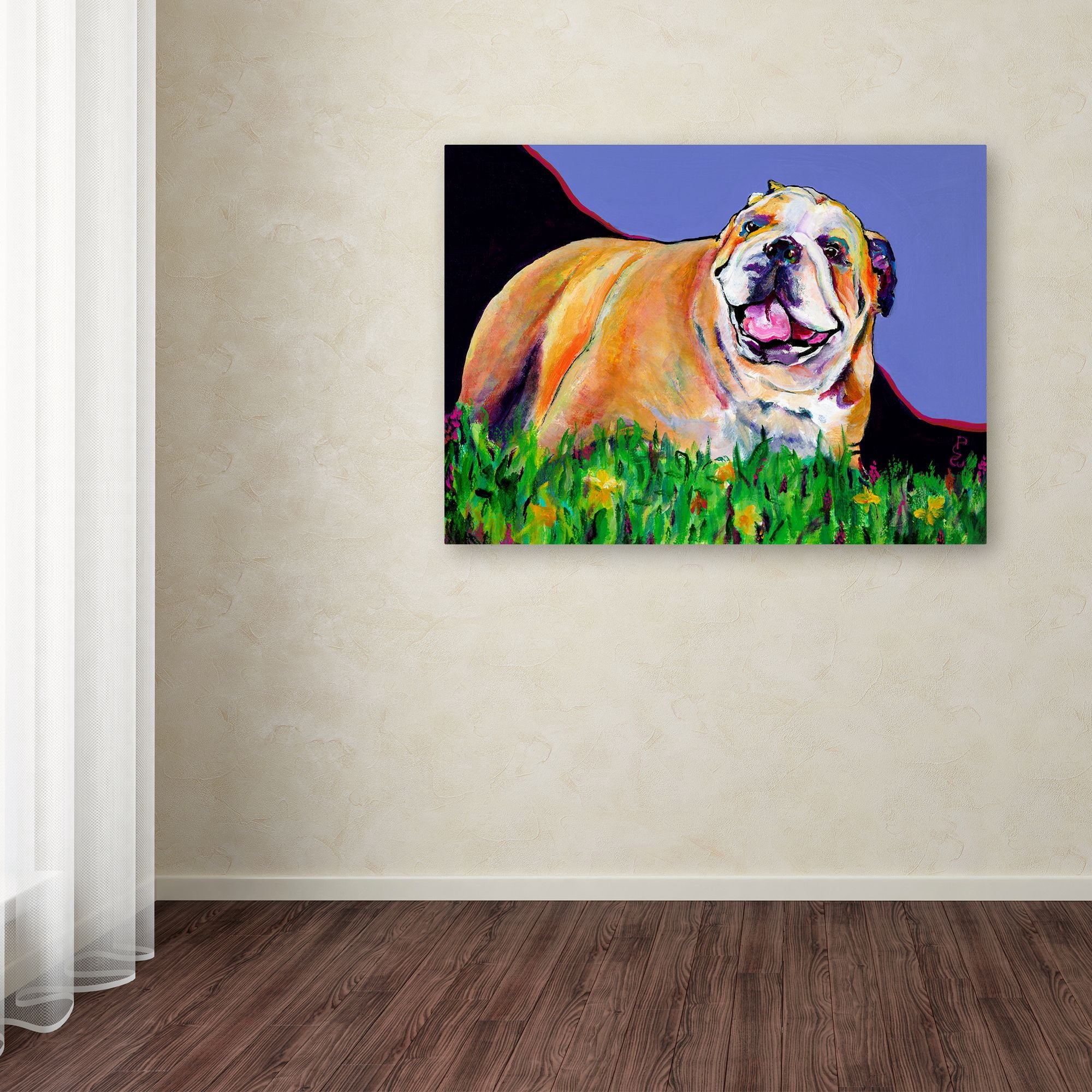 Trademark Fine Art 'Spring Fever' Canvas Art by Pat Saunders-White