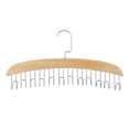 thumbnail image 1 of DOLITY Wooden Hanging Tie Rack, Shawl Storage Hook, Towel Holder, Closet Organizer with Wood Color, 1 of 9