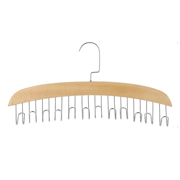 Perchero de madera para corbatas Perfecl Soporte para corbatas Color madera