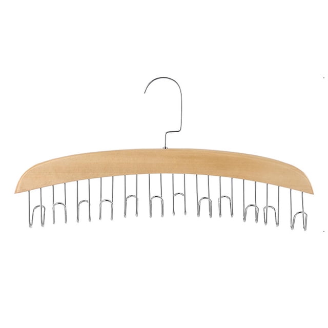 Perchero de madera para corbatas Perfecl Soporte para corbatas Color madera