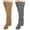 Dark Gray, variant on WREESH Women Fashion Thigh High Socks Over Knee Stockings 2 Pairs High Fuzzy Socks Over Knee Winter Leg Warmers Plush Slipper Socks For Christmas Home Sleeping Gray