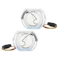 thumbnail image 2 of Cubiertas de ojos de Angel LED ANGGREK 5W Para faros Delanteros de doble lente Bi Xenon 3 pulgadas, 2 of 8