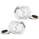 thumbnail image 2 of Cubiertas de ojos de Angel LED ANGGREK 5W Para faros Delanteros de doble lente Bi Xenon 3 pulgadas, 2 of 8