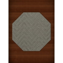 Dalyn Dover Area Rug DV4 Dv4 Silver Lines Stripes 6' x 6' Octagon
