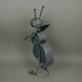 thumbnail image 3 of Things2Die4 Metal Gardening Ant Blue Solar LED Garden Statue 23.5 inches High, 3 of 3