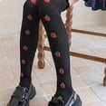 thumbnail image 6 of Baby Girls Long Tube Socks Spring Autumn Thin Kids Strawberry Printed Socks Over Knee Length Stockings, 6 of 8