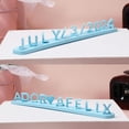 thumbnail image 4 of Placa de nombre doble personalizada impresa en 3D, adorno de decoración para el hogar con nombre personalizado impreso, regalos de cumpleaños de Navidad y aniversario de bodas para hombres, mujeres, p, 4 of 6