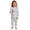 AA-#White760, variant on WOYY Kids Coloring Pajamas Long Sleeve Top Pants Loungewear Set for Girls Boys, Sizes 2-10
