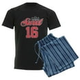 thumbnail image 6 of CafePress - Sweet 16 Men's Dark Pajamas - Men's Dark Loose Fit Cotton Pajama Set, 6 of 7