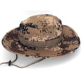 thumbnail image 2 of FeiKong Sombreros tipo pescador con diseño de camuflaje para hombre, estilo militar, para pesca, caza, ala ancha, estilo safari, 2 of 2