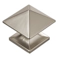 thumbnail image 2 of Hickory Hardware P3015-SS Bouton de Cabinet en Acier Inoxydable Collection Studio Carré 1.25 Po, 2 of 10
