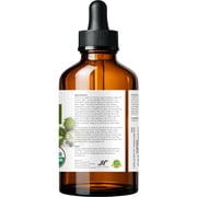 Velona USDA Certified Organic Castor Oil - 4 oz | Cold-Pressed, Hexane-Free, USP Grade | Promotes Hair Growth, Eyelash & Eyebrow Enhancement | Bottled in USA
