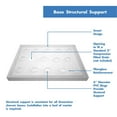 thumbnail image 3 of DreamLine SlimLine Double Threshold Shower Base 34-in 48-in, 3 of 4