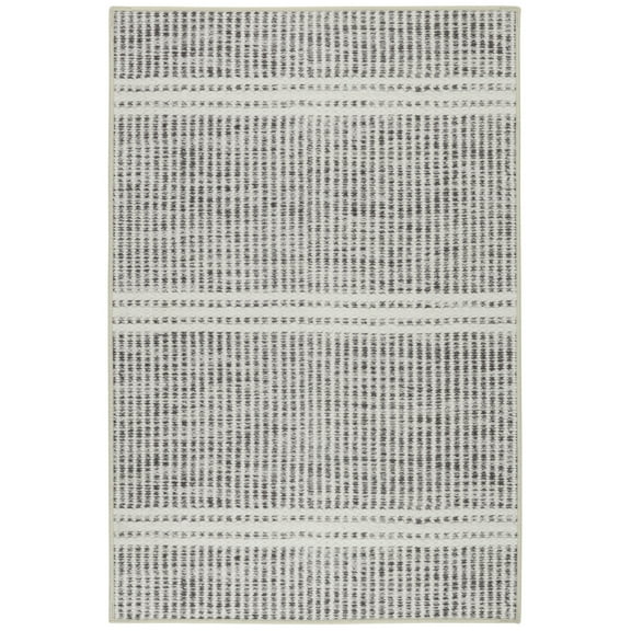 Dash & Albert Malta Machine Washable Rug, 8' x 10', Grey