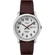 thumbnail image 1 of Reloj Timex Easy Reader TW2R56100 Correa Cuero 35 mm Plateado/Café Hombre, 1 of 2