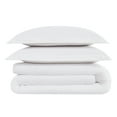 thumbnail image 6 of Brooklyn Loom 100% Flax Linen White 3-Piece Full/Queen Comforter Set, Solid Casual themed, Adult Bedding, OEKO-TEX Certified, 6 of 8