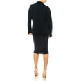 thumbnail image 4 of Women's Elegant 2-Piece Suit – Blazer and Pencil Skirt, Professional Workwear, 4 of 8