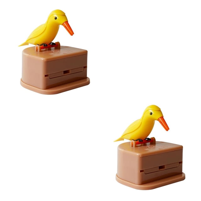 Injueey Caja de palillos de Estuche de almacenamiento de palillos de Dispensador automático Forma de pájaro Soporte de plástico ABS, Type1 NO1 Injueey CBP155267