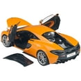 thumbnail image 2 of McLaren 570S McLaren Orange with Silver Wheels 1/18 Model Car by Autoart, 2 of 4