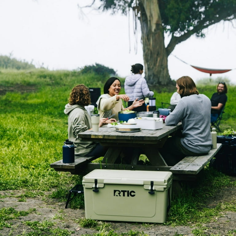 RTIC Large 65 QT Performance Cooler, Ultra-Tough Rotomolded, Fits