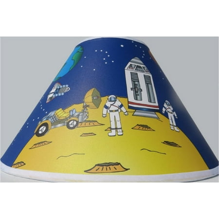 Outer Space Lamp Shade / Children's Nursery Space Decor