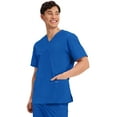 thumbnail image 5 of Cherokee Workwear Professionals Men Scrubs Top V-Neck WW695, 5 of 9