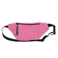thumbnail image 4 of DALIX Fanny Pack w/ 3 Pockets Traveling Concealment Pouch Airport Money Bag (Hot Pink), 4 of 6